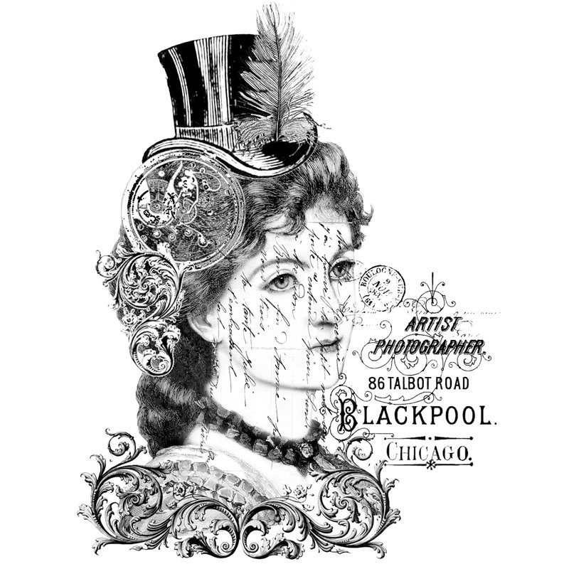 #2555 - Steampunk Woman - Steampunk/Woman